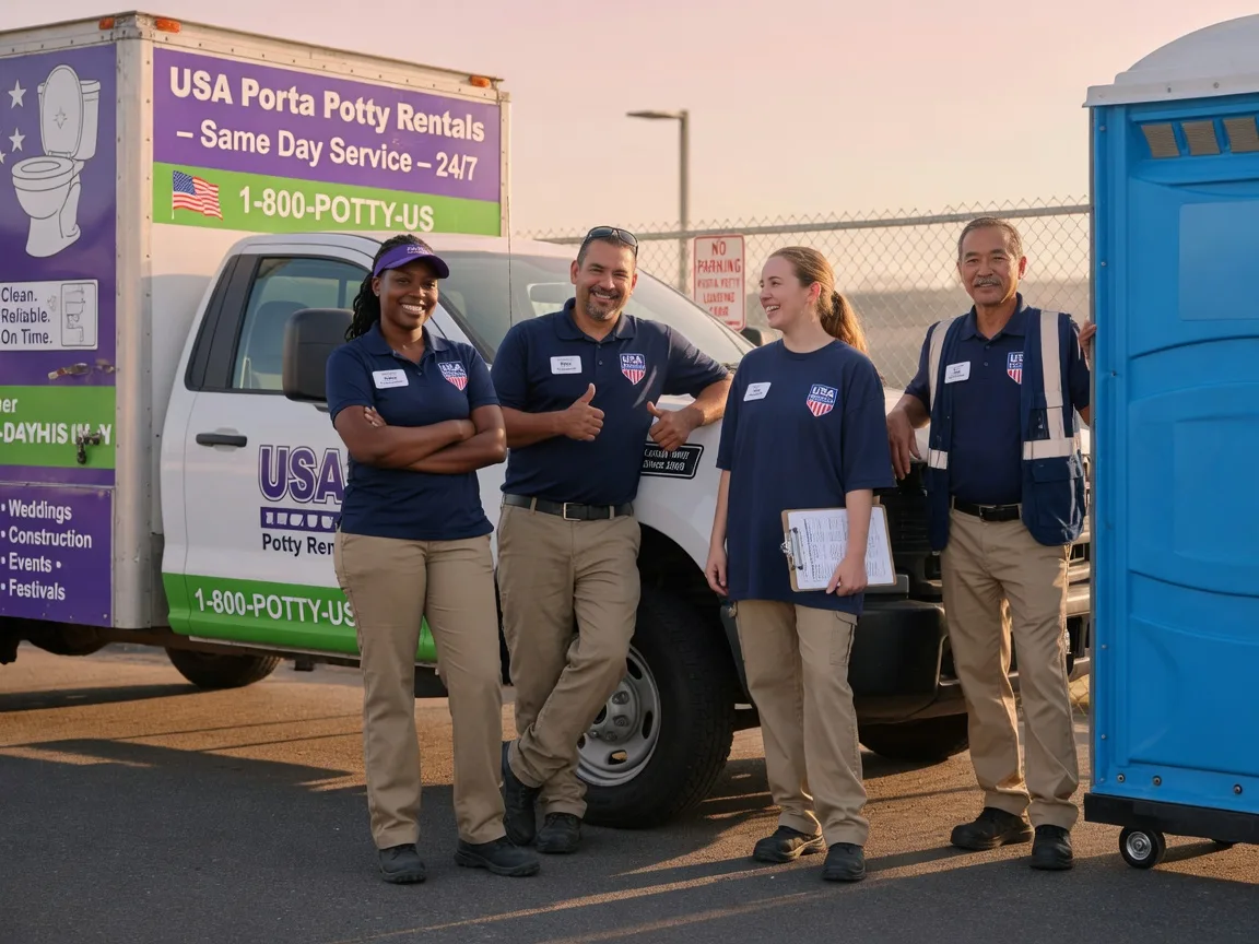 Porta Potty Rental company in Harrietta, MI